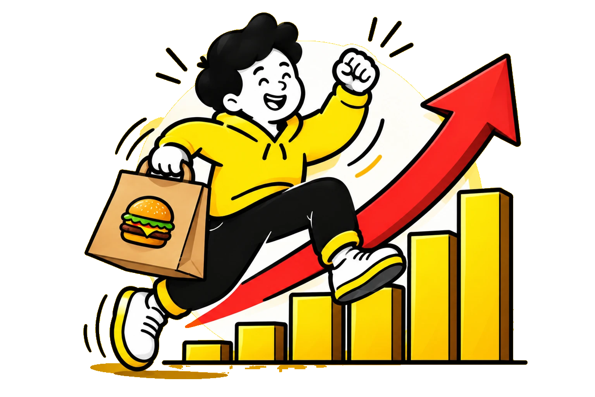 Dono de delivery crescendo com a Five Food